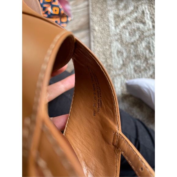 New Tory Burch Gabrielle wedge tan - Picture 5 of 9